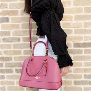 👜💕- Coach Mini Satchel Crossbody